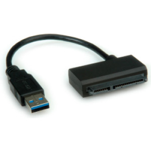 Adapter USB3.2 Gen1 - SATA 6.0 Gbit/s, 0.15m, Roline